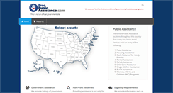 Desktop Screenshot of freepublicassistance.com